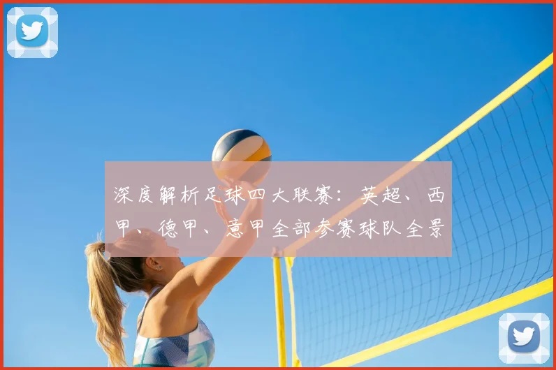 深度解析足球四大联赛：英超、西甲、德甲、意甲全部参赛球队全景图
