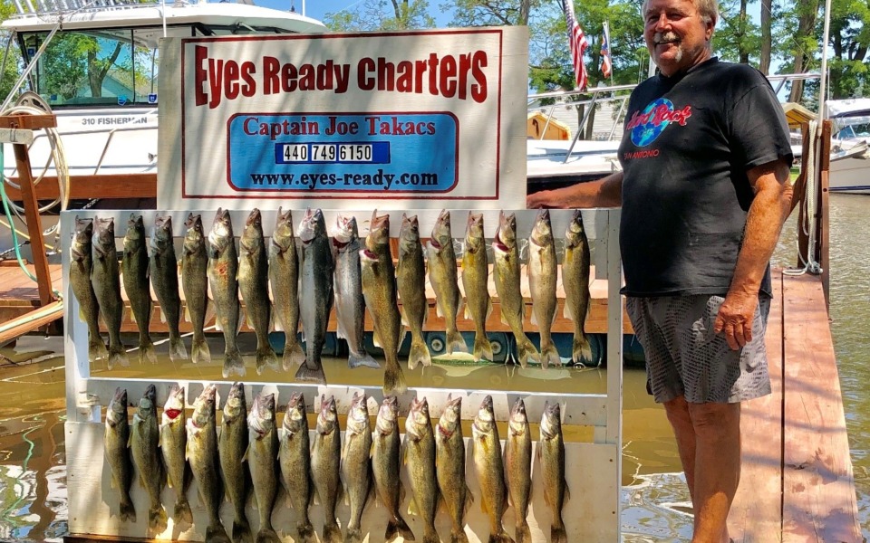 Steelhead fishing in Lake Erie