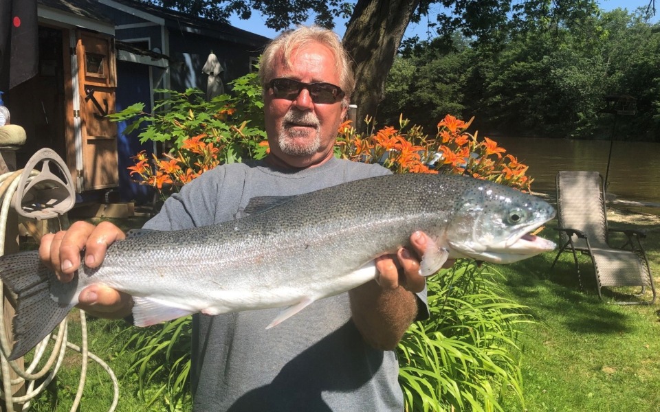 Ohio fishing charters steelhead