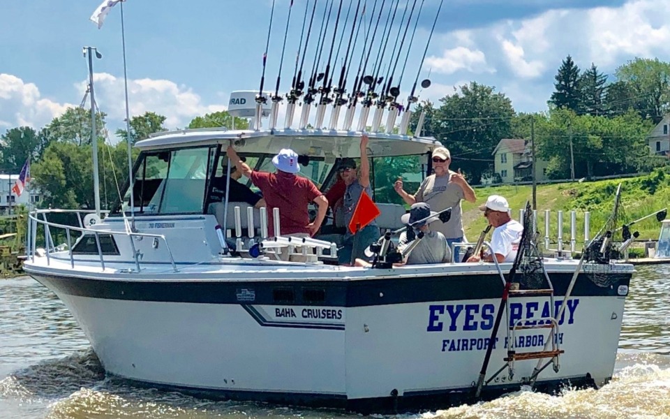 Lake Erie fishing boat rental